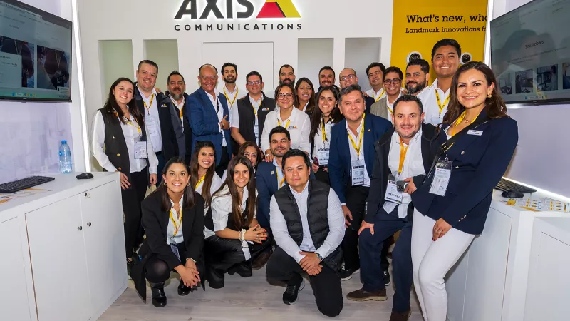 Axis Communications en Expo Seguridad México 2025