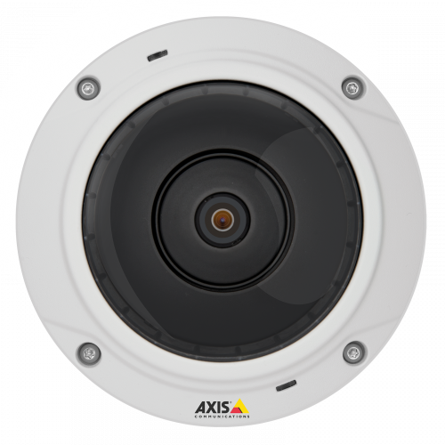 Die Axis IP-Kamera bietet digitalen PTZ und Multi-View Streaming mit entzerrten Ansichten
