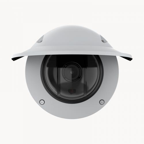 AXIS Q3538-LVE Dome Camera, viewed from its front