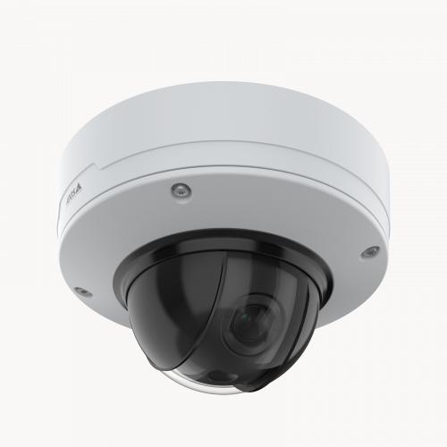AXIS Q3536-LVE Dome Camera, ceiling mounted, viewed from its right angle