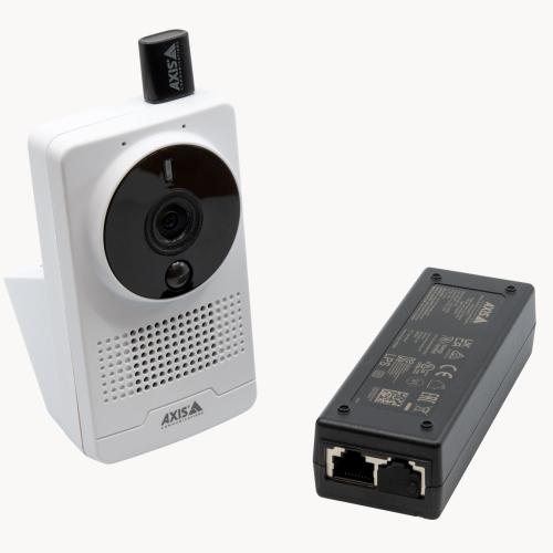 AXIS TM1901 Wireless Kit zamocowany na kamerze