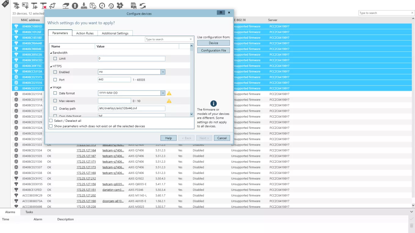 Configurazione dei dispositivi e copia delle configurazioni in più dispositivi 