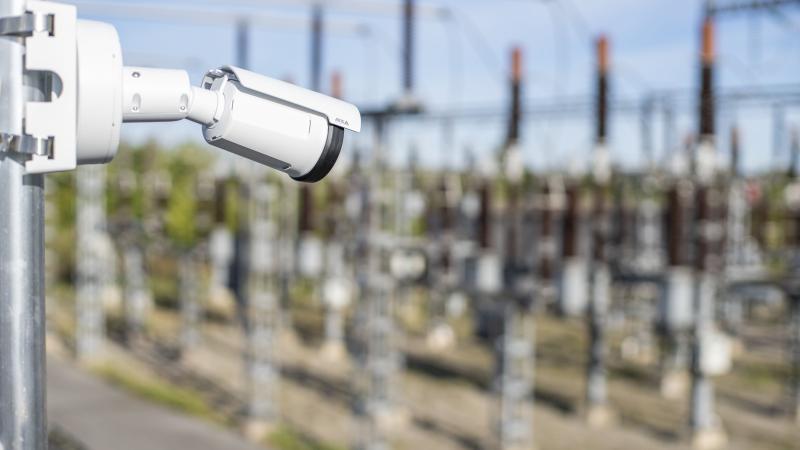 Axis camera protecting critical infrastructure