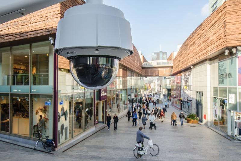 Video surveillance in shopping centers