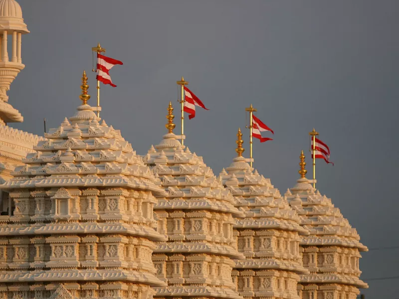 Mandir tops view