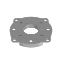 전면에서 본 AXIS TQ6901-E Adapter Mount Bracket