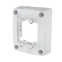 AXIS TQ1601-E Conduit Back Box, blanc incliné vers sa gauche