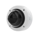 AXIS P3267-LV Dome Camera zamontowana na ścianie, widok z lewej strony