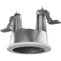 AXIS TM3213-E Recessed Mount argent, vue de son angle gauche