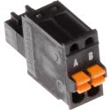 AXIS Connector A 2-pin 2.5 Straight