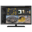 Monitor with AXIS Camera Station Pro GUI