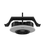 AXIS TP3203 Recessed Mount, noir et gris, vue de face