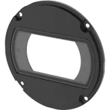 TQ1930-E Front Window Kit, preto, acessório em formato circular.