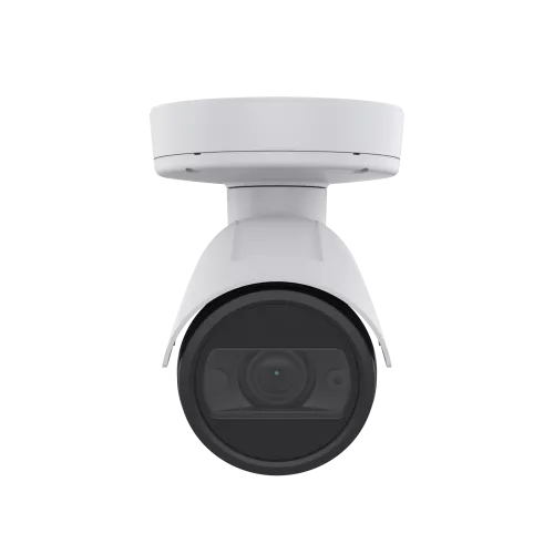 AXIS P1448-LE IP Camera is flexible and sturdy with Zipstream functionality. Mounted in the ceiling.