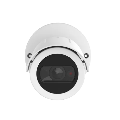 AXIS M2026-LE Mk II Network Camera viewed from its front. 