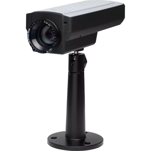 IP Camera AXIS Q1755 has HDTV quality and intelligent video capabilities. The camera is viewed from it´s left.