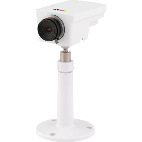 AXIS M1103 Network Camera is a compact and affordable high-resolution camera in white color. 