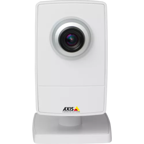 AXIS M1013 is a small IP camera in a functional and smart design with edge storage. 