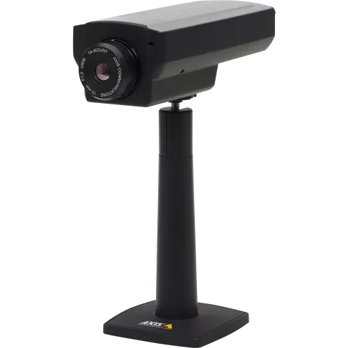 IP Camera AXIS Q1922 has superior VGA resolution and thermal imaging. Viewed from it´s left side.