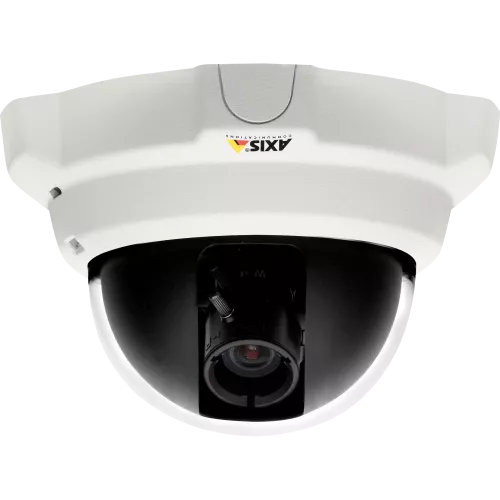 IP Camera AXIS P3301-V has multiple H.264 streams and multiple H.264 streams. The camera is viewed from it´s front.