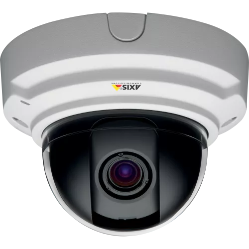 AXIS P3384-V IP camera is a fixed dome for indoor use with WDR-dynamic capture and lightfinder technology.