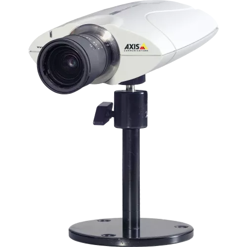 AXIS 2110 is an IP-camera with built-in Web server and a lens for bright, outdoor conditions.