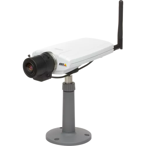 AXIS 211W is an IP camera designed for professional video surveillance, offering the choice of either a wireless or a wired connection to the network.