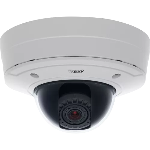 IP Camera AXIS P3363-VE has Lightfinder technology, P-Iris control and is vandal-resistant. IP Camera AXIS P3363-VE has Lightfinder technology, P-Iris control and is vandal-resistant. Viewed from its left angle