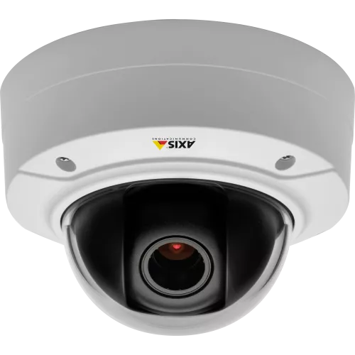 AXIS P3224-VE Mk II is an IP camera for outdoor use. The camera has remote zoom and focus. 