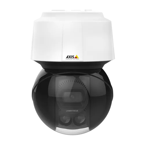 Axis IP Camera Q6155-E è dotata della tecnologia Axis Sharpdome con Speed Dry e messa a fuoco laser