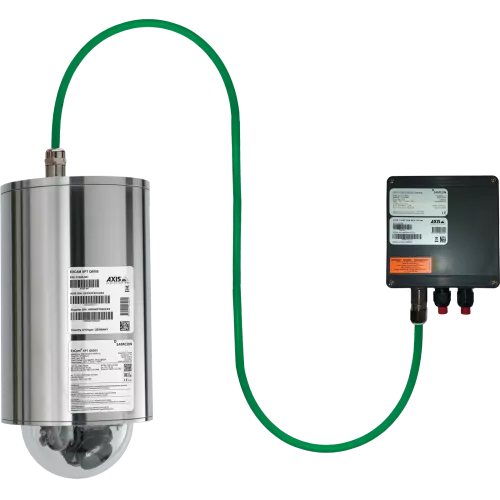 ExCam XPT Q6055 Explosion-Protected PTZ IP Camera has full HDTV 1080p with 32x optical zoom