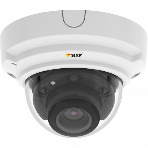 AXIS IP Camera P3375-LV는 WDR – Forensic Capture, Lightfinder 및 OptimizedIR을 제공합니다.