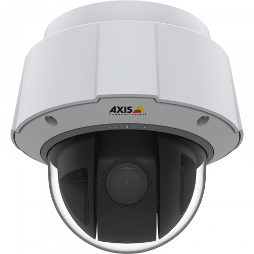 A câmera IP AXIS Q6074-E possui resolução HDTV 720p e zoom óptico de 30x