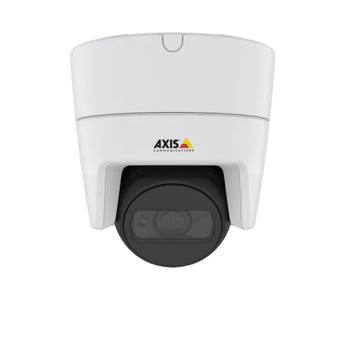 Caméra IP AXIS M3115-LVE montée au plafond de face