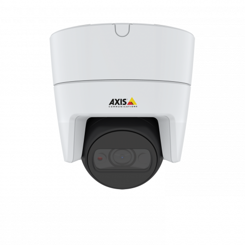 Câmera IP AXIS M3115-LVE montada no teto vista pela frente