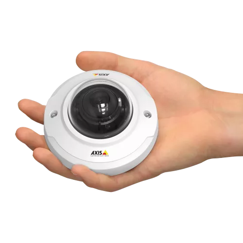 Axis IP Camera M3046-V has  Two lens options: 2.4 mm or 1.8 mm