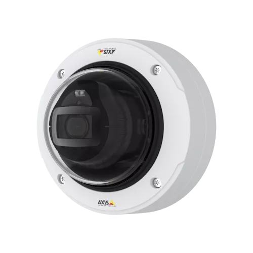 AXIS P3248-LVE IP camera, viewed from its left angle