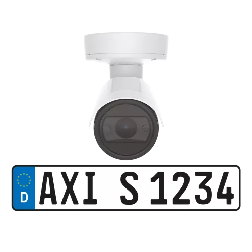 AXIS P1455-LE-3 License Plate Verifier Kit, viewed from its front