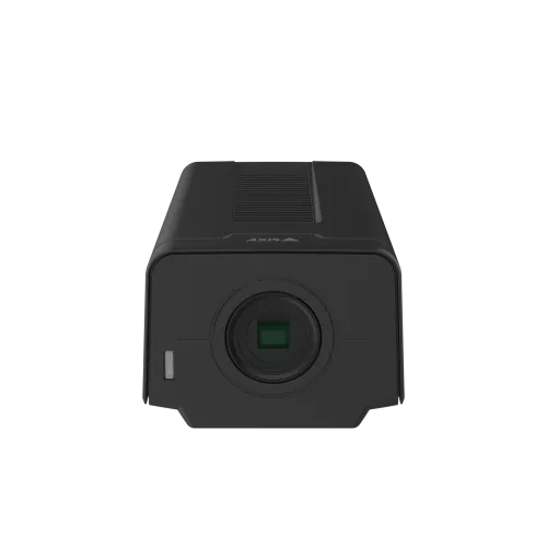 AXIS Q1656-B Box Camera, viewed from its front