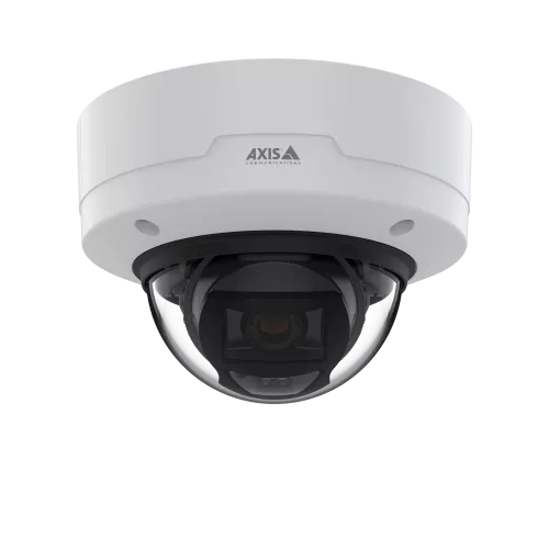 AXIS P3265-LVE Dome Camera mounted in ceiling from front