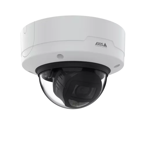 AXIS P3268-LV Dome Camera mounted in ceiling from right