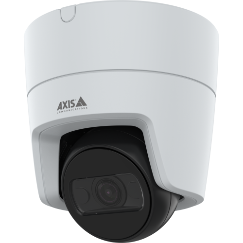 Biała AXIS M3128-LVE Dome Camera, widok z lewej strony