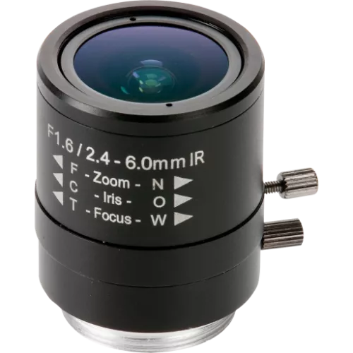 Manual Iris Varifocal Lens 2.4-6 mm