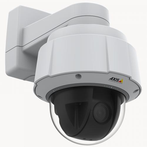 A câmera IP AXIS Q6075-E possui Autotracking 2 e auxílio de orientação