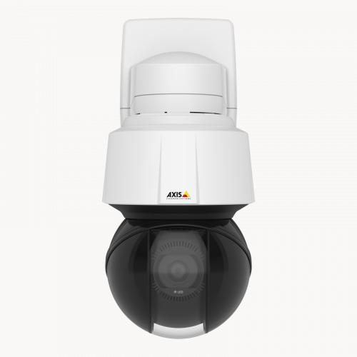 전면에서 본 AXIS Q6135-LE PTZ Camera(T91L61 Mount 포함)