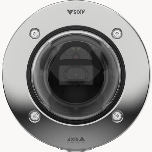 전면에서 본 AXIS P3268-SLVE Stainless steel Dome Camera
