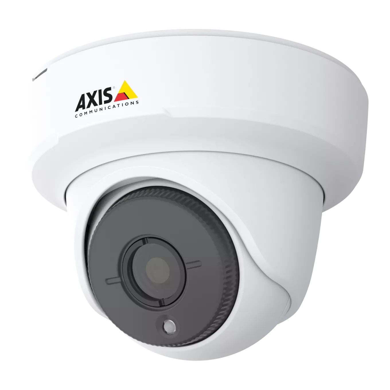 AXIS FA3105-L Eyeball Sensor Unit è dotata di Forensic WDR. Il dispositivo è visualizzato dal suo angolo sinistro.