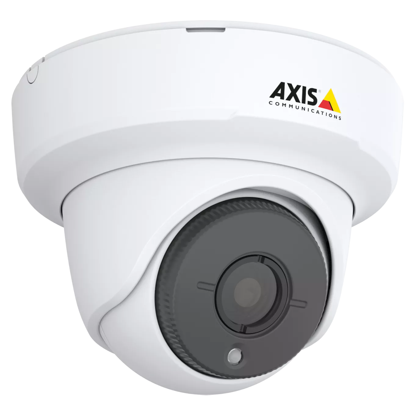 AXIS FA3105-L Eyeball Sensor Unit è dotata di Forensic WDR. Il dispositivo è visto dall'angolo destro.