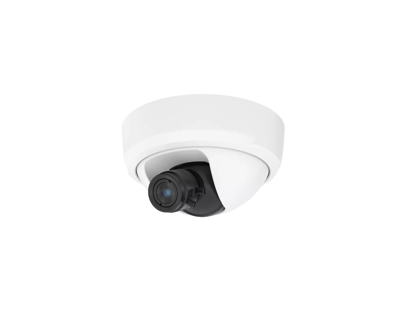 AXIS FA4115 mounted in ceiling from left angle