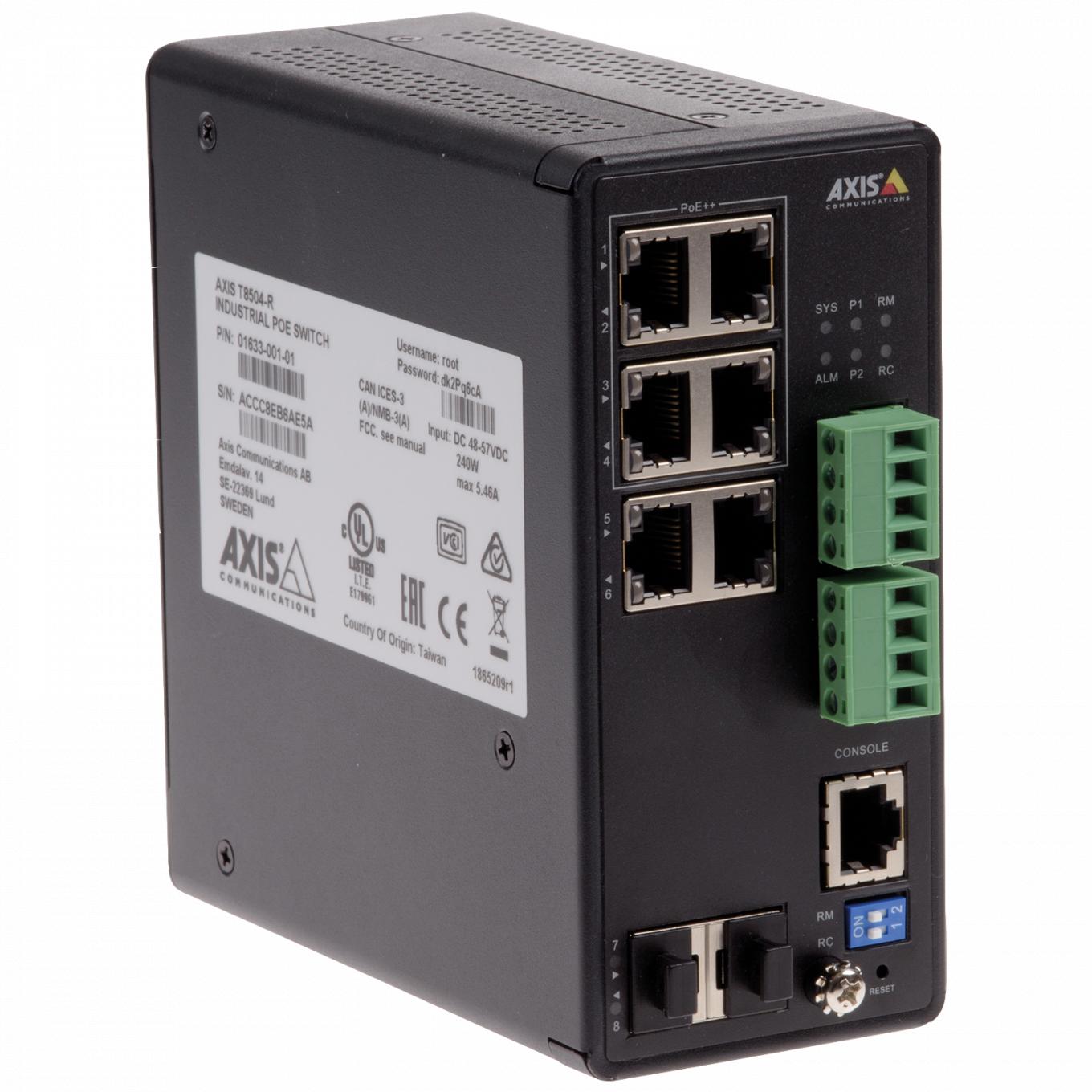 激安単価で <br>01191-005 AXIS T8508 POE ネットワーク スイッチ<br>